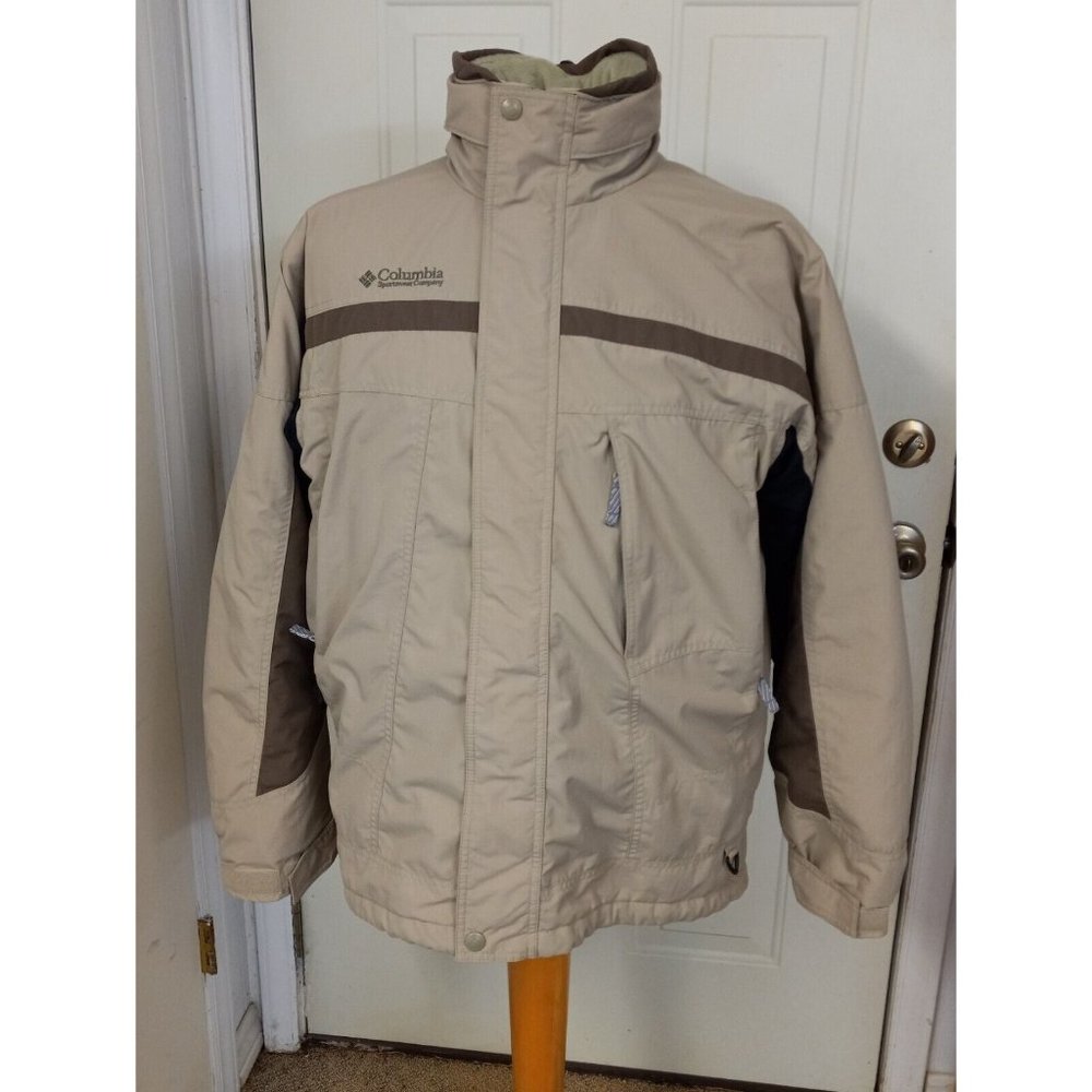 Columbia Men's Tan Hooded Jacket - Picture 3 of 16